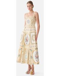 CAMILLA - Long Fit And Flare Dress A Beloved Boudoir - Lyst