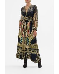 CAMILLA - Peaked Waistband Long Dress They Called Her Nefertari - Lyst