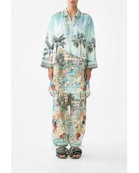 CAMILLA - Relaxed High Low Shirt Dress Balearic Bebé - Lyst