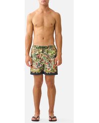CAMILLA - Mid Length Boardshort With Elastic Waist Wanderlust Empire - Lyst