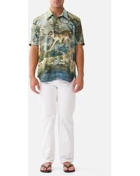 CAMILLA - Short Sleeve Oversized Shirt Animals - Lyst
