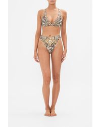 CAMILLA - High Waist High Leg Brief Mosaic Muse - Lyst