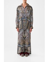 CAMILLA - Long Sleeve Oversized Shirt - Lyst