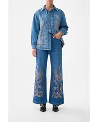 CAMILLA - Jenna Ace Of Lace High Waisted Flare - Lyst
