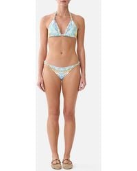 CAMILLA - Soft Thick Tie Tri Bikini Set W Trims Dial Up The Tiles - Lyst