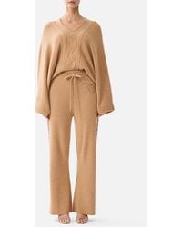 CAMILLA - Cashmere Knit Pant Leopard Libertine - Lyst