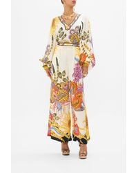 CAMILLA - Tuck Front Pant Sunflowers On My Mind - Lyst