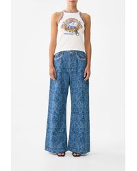 CAMILLA - Jersey Tank Top España Nirvana - Lyst