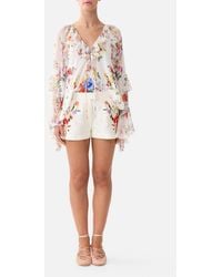 CAMILLA - Low Rise Mini Shorts I Left My Heart - Lyst