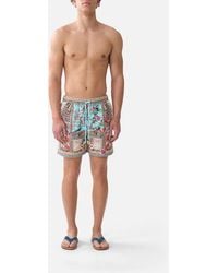 CAMILLA - Mid Length Boardshort With Elastic Waist - Lyst