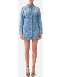 CAMILLA - Shirt Dress With A Line Skirt - Lyst