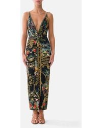CAMILLA - Strappy Dress With Twist Front Palace Zoology - Lyst