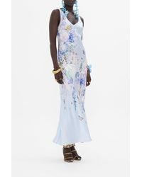 CAMILLA - Bias Cut Tank Dress Butterfloria - Lyst