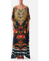 CAMILLA - Round Neck Kaftan Lift The Veil - Lyst