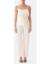 CAMILLA - Bias Cut Drawstring Pant Silk Essentials - Lyst