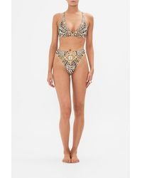 CAMILLA - High Waist High Leg Brief Mosaic Muse - Lyst