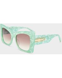 CAMILLA - Where's My Valet Sunglasses Mint Marble Solid Ivory - Lyst