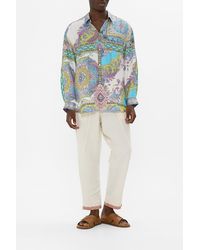 CAMILLA - Long Sleeve Oversized Shirt Magic Carpet Ride - Lyst