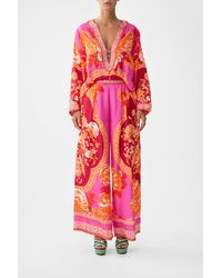 CAMILLA - Tuck Front Pant Tiles Of Türkiye - Lyst