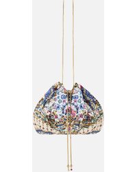CAMILLA - Drawstring Pouch Bag With Chain Strap All About That Lace - Lyst