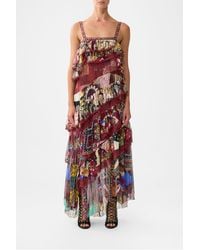CAMILLA - Asymmetric Spliced Lace Dress Patchwork Alchemy - Lyst
