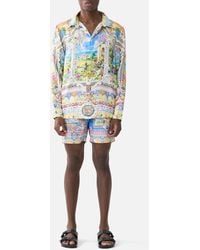 CAMILLA - Long Sleeve Hidden Placket Shirt Navàs Nouveau - Lyst