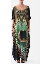 CAMILLA - Round Neck Kaftan A Wink To The Wild - Lyst