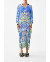 CAMILLA - Wing Collar Kaftan Beneath The Andalusian Sun - Lyst