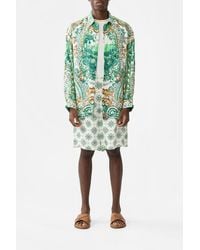 CAMILLA - Fixed Waist Mid Length Walk Short Corridor Of Calm - Lyst