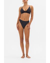 CAMILLA - Mesh High Waist High Leg Brief Solid - Lyst