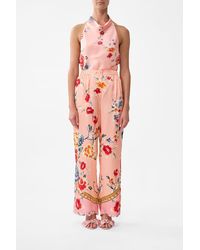 CAMILLA - Button Front Lounge Pant Majestic Milla - Lyst