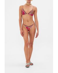 CAMILLA - Dip Front Skinny Side Pant Heart Like A Wildflower - Lyst