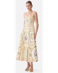 CAMILLA - Long Fit And Flare Dress A Beloved Boudoir - Lyst