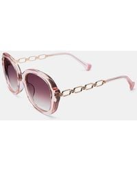 CAMILLA - One Hot Mess Sunglasses Crystal Nude Crystal Rose - Lyst