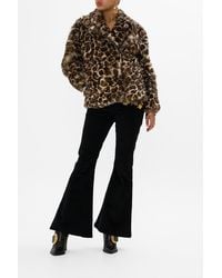 CAMILLA - Oversized Fur Biker Jacket Born - Lyst
