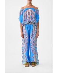 CAMILLA - Off Shoulder Elastic Top Footsteps - Lyst