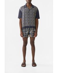 CAMILLA - Knit Sleeve Silk Shirt Palacio Poetry - Lyst
