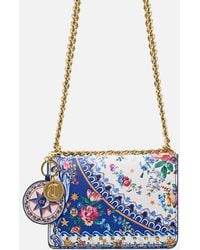CAMILLA - Crossbody Box Bag With Chain And Keyring Tiles Darls - Lyst