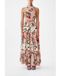 CAMILLA - Halter Tie Back Top - Lyst