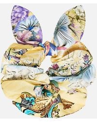 CAMILLA - Scrunchie With Tie Darling Buds - Lyst