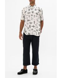 CAMILLA - Oversized Button Through Ss Shirt Nubian Wonderland - Lyst