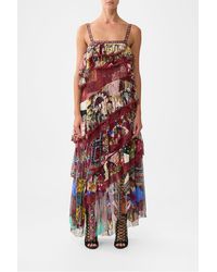 CAMILLA - Asymmetric Spliced Lace Dress Patchwork Alchemy - Lyst