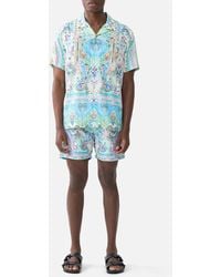 CAMILLA - Short Sleeve Camp Collared Shirt - Lyst