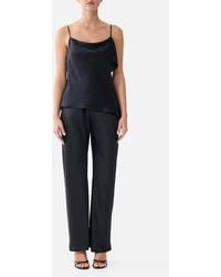 CAMILLA - Bias Cut Drawstring Pant Silk Essentials - Lyst