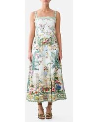 CAMILLA - Long Fit And Flare Dress Art For The Empress - Lyst
