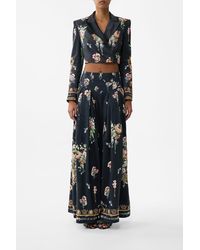 CAMILLA - Corset Waist Wide Leg Pant Noble Endeavours - Lyst