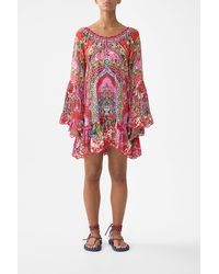 CAMILLA - A-Line Frill Dress Heirloom Empire - Lyst