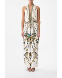 CAMILLA - Deep Cowl Plunge Dress Chain Gang - Lyst