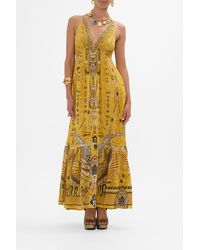 Camilla eBoutique - Tiered Dress With Hardware Valley Of The Kings - Lyst