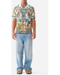 CAMILLA - Short Sleeve Camp Collared Shirt Magic Of The Mercado - Lyst
